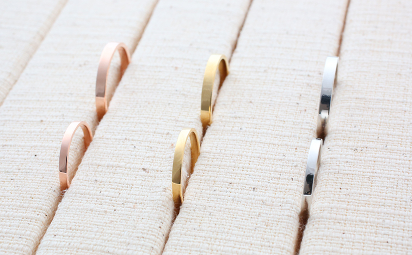 平打ちリング幅