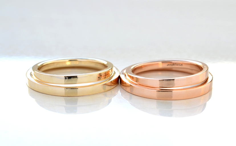 平打ちリング幅