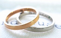結婚指輪当日コースギャラリー