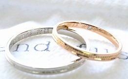 結婚指輪当日コースギャラリー