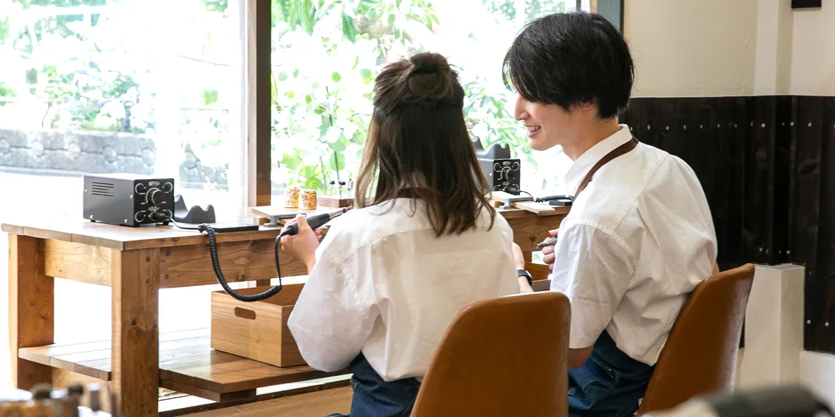手作りペアリング作成中の写真撮影について | 神奈川で手作り結婚指輪 