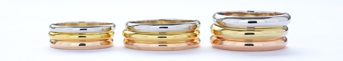 手作り結婚指輪の幅・厚みが与える影響