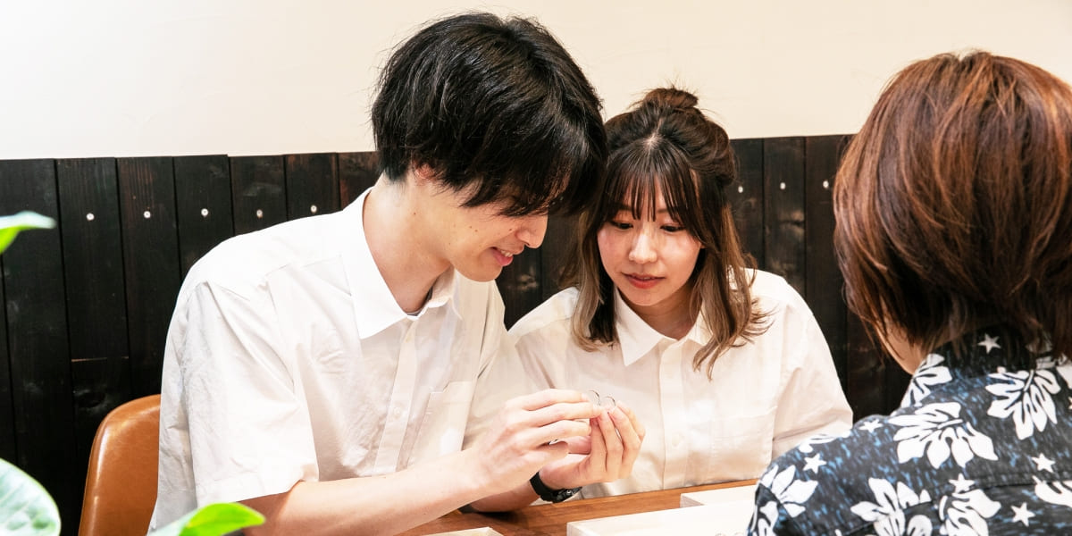 湘南で結婚指輪を手作りする_Andfuse湘南彫金工房