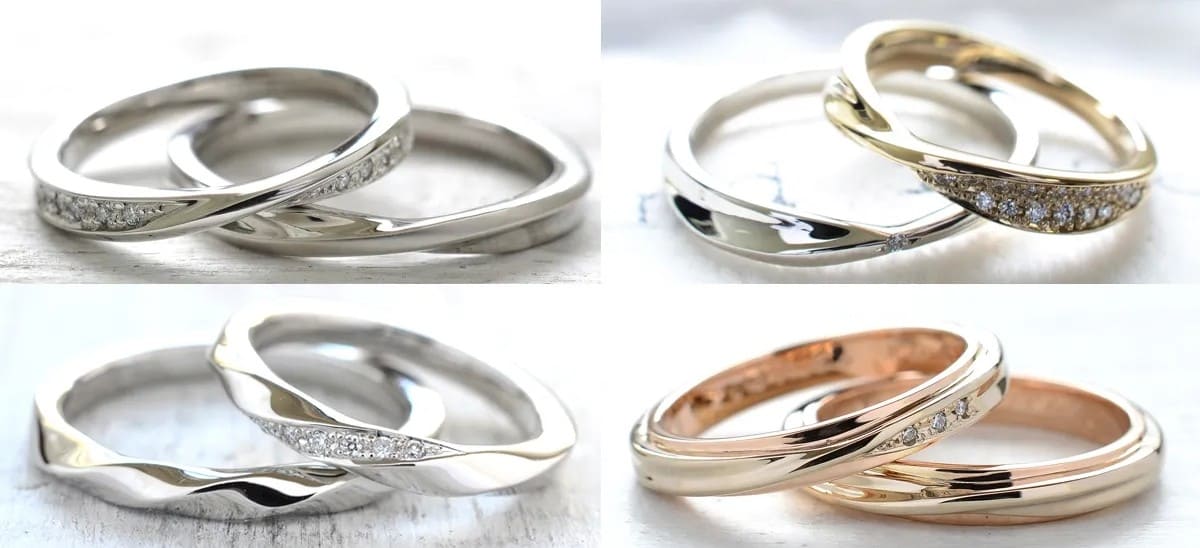 鋳造製法で作成する結婚指輪のデザイン